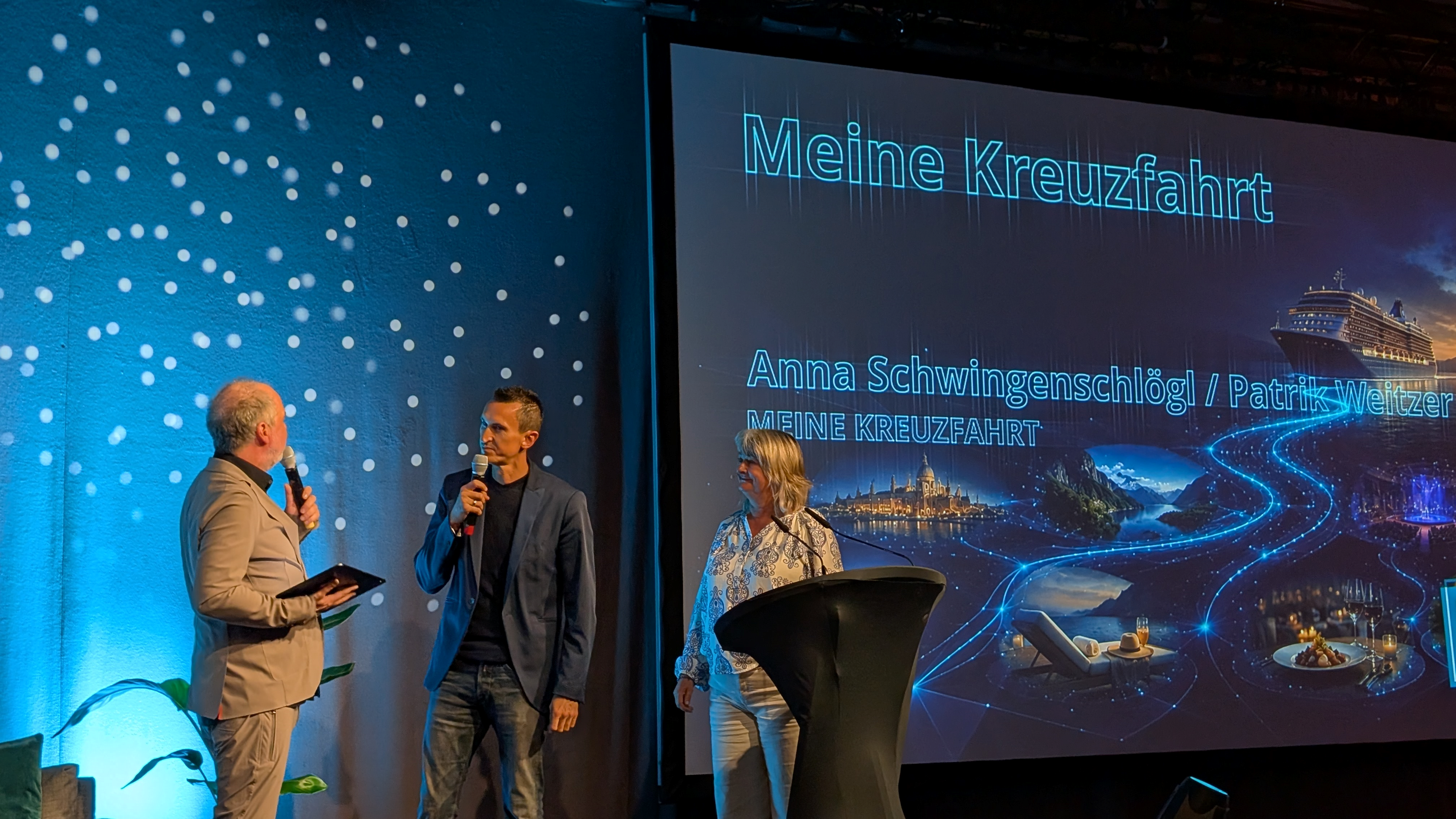Präsentation des Konzepts meineKreuzfahrt